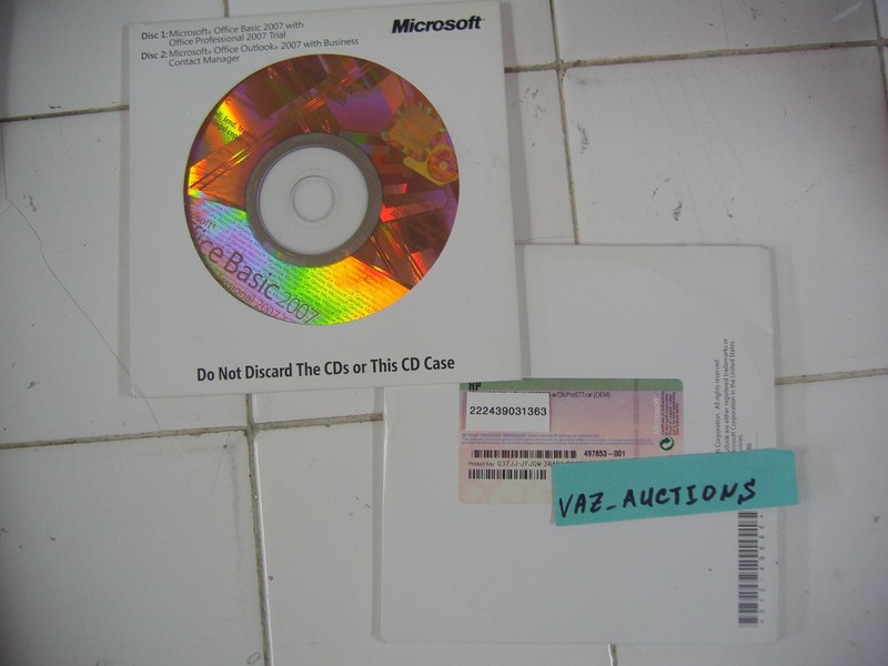 Microsoft Office 2007 Basic Edition BE Full English Version MS =BRAND NEW= gallery