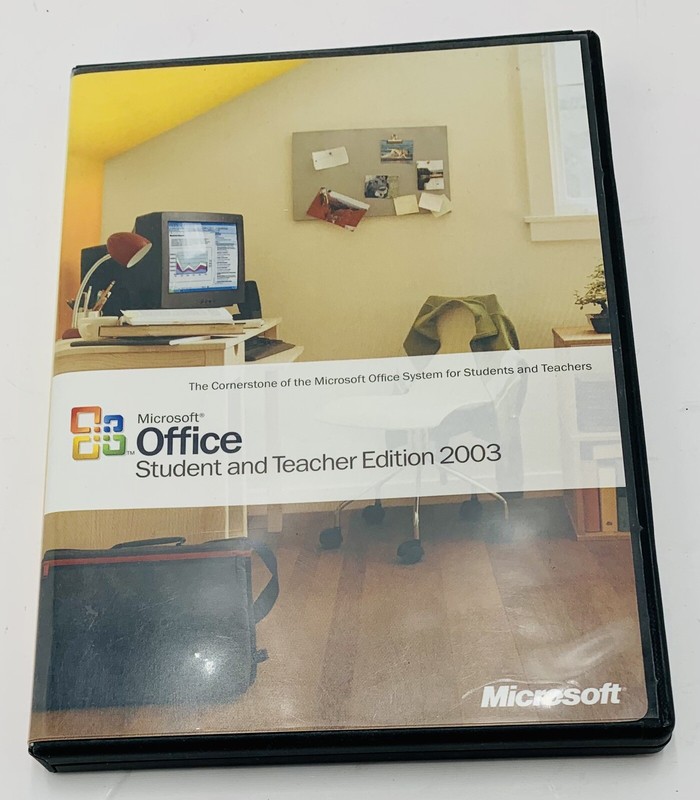 Microsoft Officer Student and Teacher Edition 2003 Word Excel Powerpoint Outlook
