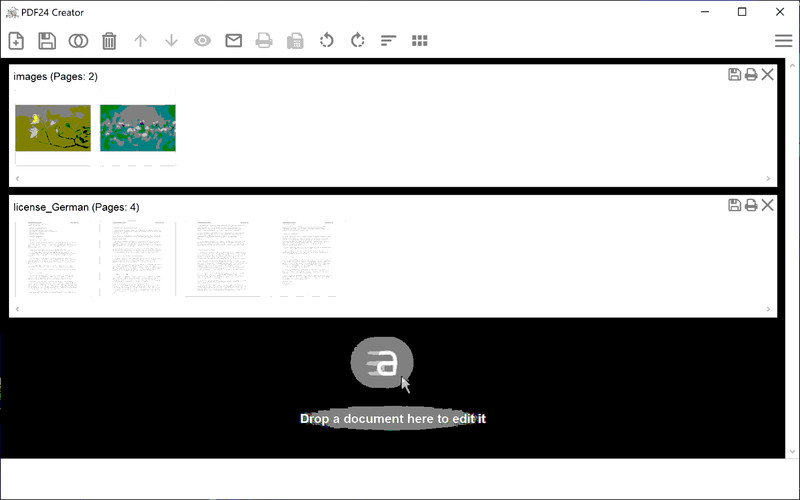 PDF 24 - PDF Editor Software - Convert Text Objects Images Forms & more CD-ROM gallery