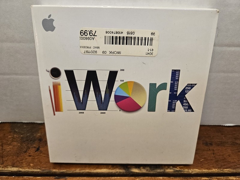 Apple iWork ’09 (Retail) – Full Version for Mac MB942Z/A – Sealed