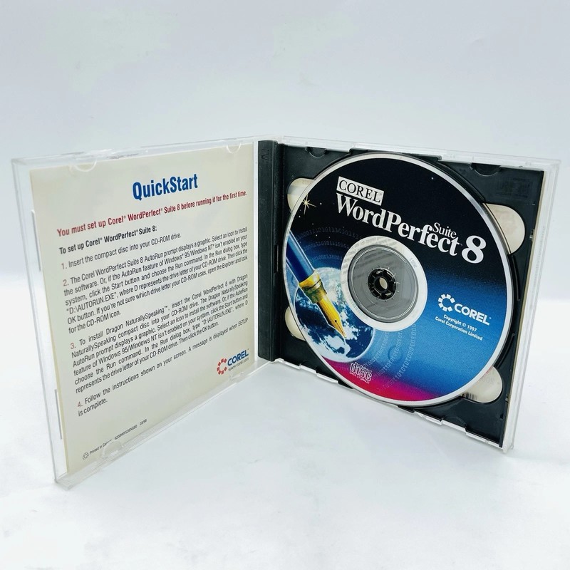 Corel Word Perfect Suite 8 w/ Dragon Naturally Speaking (Windows PC) Fast Ship gallery