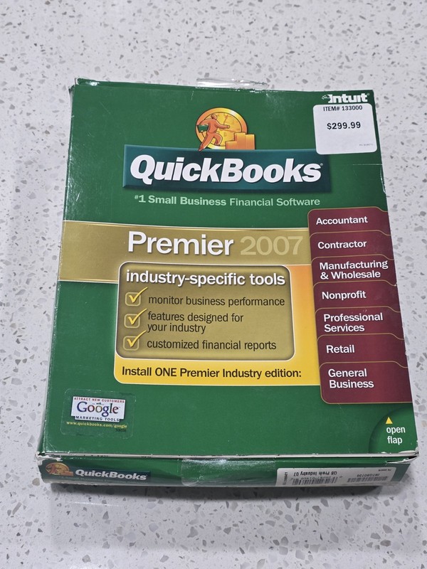 Intuit QuickBooks Premier 2007 For Windows gallery