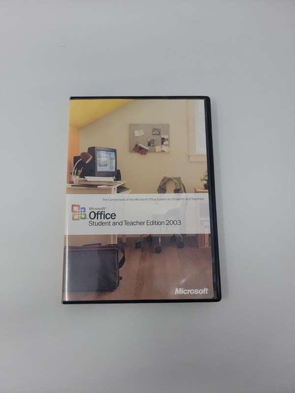 Microsoft Office 2003 Student and Teacher Edition With Product Key Used