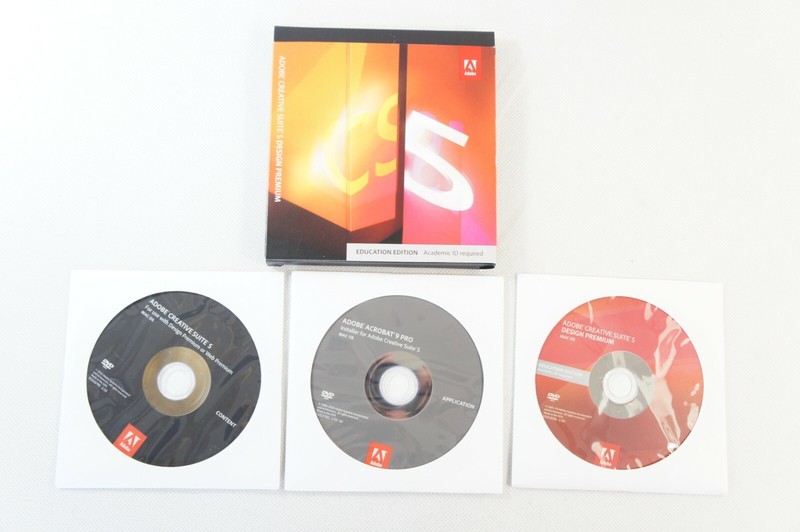 Adobe CS5 Design Premium Education Edition [Mac OS] w/ Product Code
