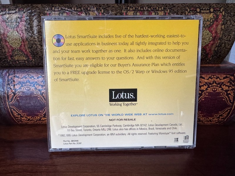 Lotus SmartSuite Release 4 for Windows CD-ROM Edition gallery