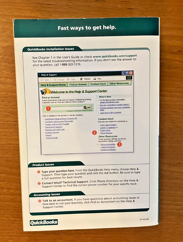 Intuit QuickBooks Pro 2003 for Small Business w/Key Code, user manuals gallery