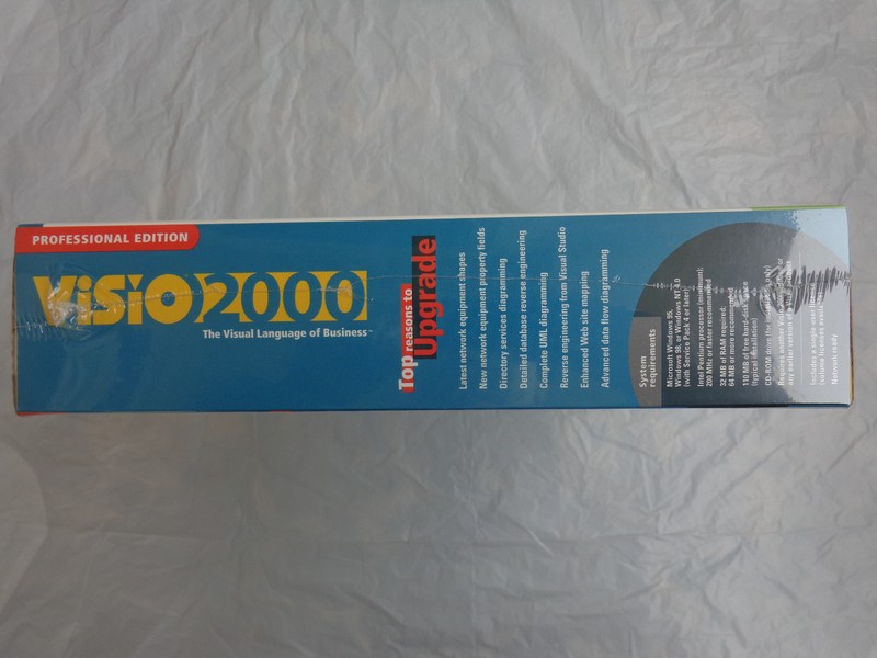 Visio 2000 Professional Upgrade (New! Factory sealed retail box) gallery