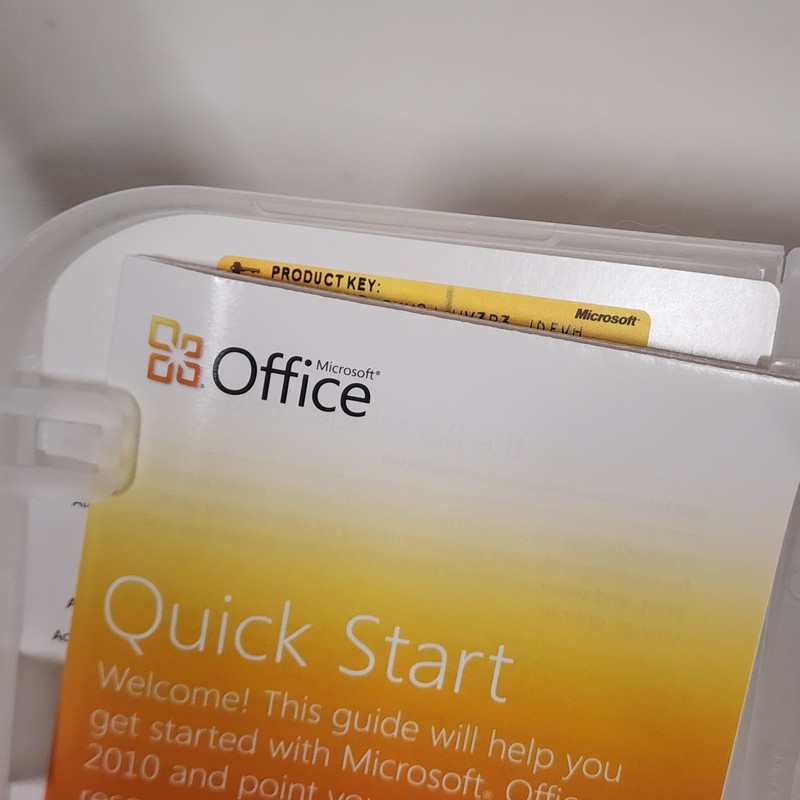 MICROSOFT OFFICE HOME AND STUDENT 2010 FAMILY PACK W/KEY USED DVDROM gallery
