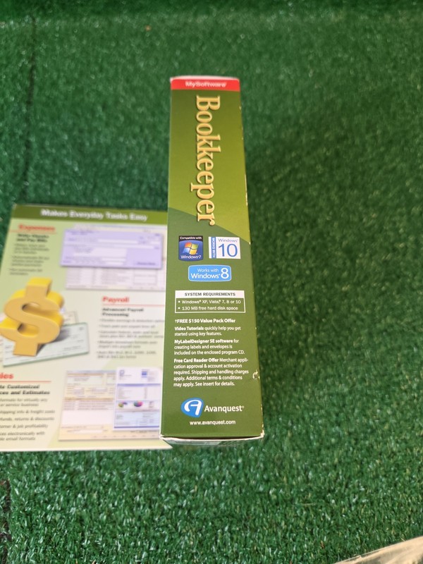 My software Bookkeeper. Manage Business Finances. Windows XP, Vista, 7, 8, 10 gallery