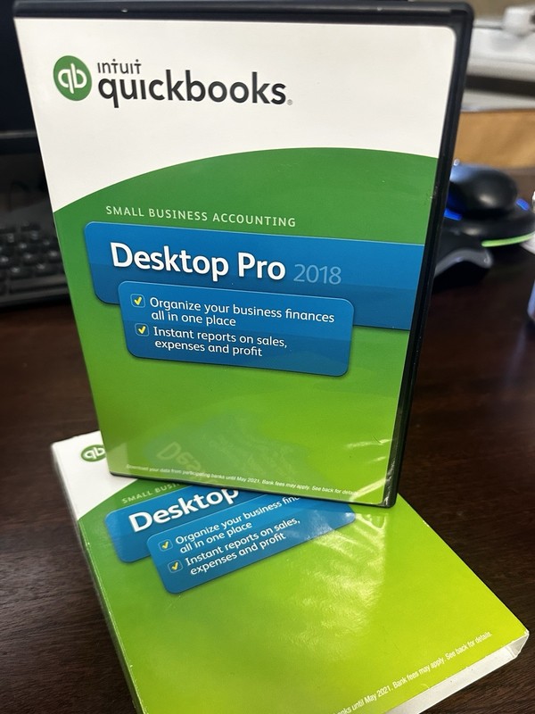 QuickBooks Desktop Pro 2018 Retail License Key | No Subscription | Single User