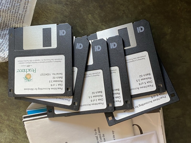 Peachtree Accounting Software User Guides For Windows CD ROM & Floppy VTG gallery