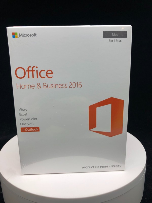 Brand New Sealed Office Home & Business 2016 Mac Product Key Card (W6F-01022)