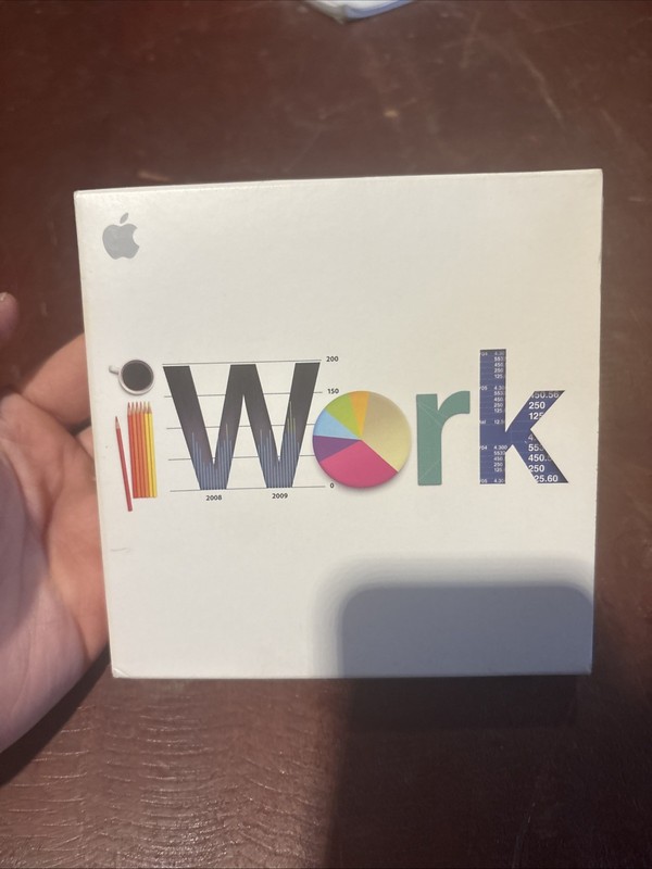 Apple iWork ’09 Retail DVD Pages Numbers Keynote Mac MB942Z/A