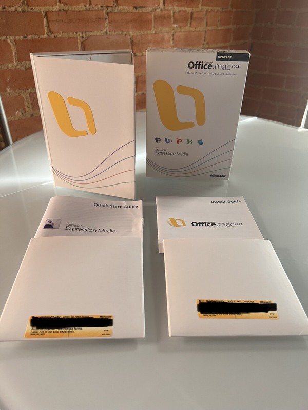 Microsoft Office: Mac 2008 Upgrade special media Edition