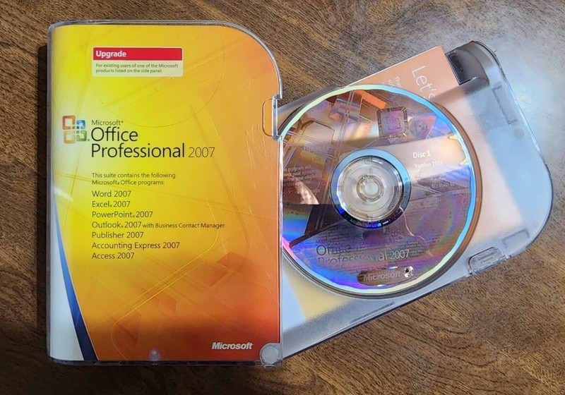 MS Office Basic 2003 + MS Office Pro 2007 Upgrade w/ Product Keys gallery