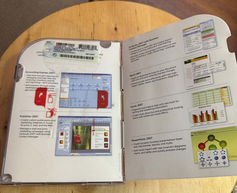 Microsoft Office Small Business 2007 Upgrade in Original Case includes Key Code gallery