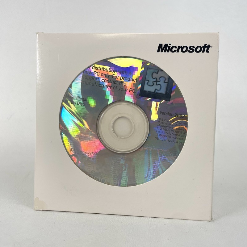 3 Disc Microsoft Office XP Professional + Publisher 2002 Version W/ Product Key