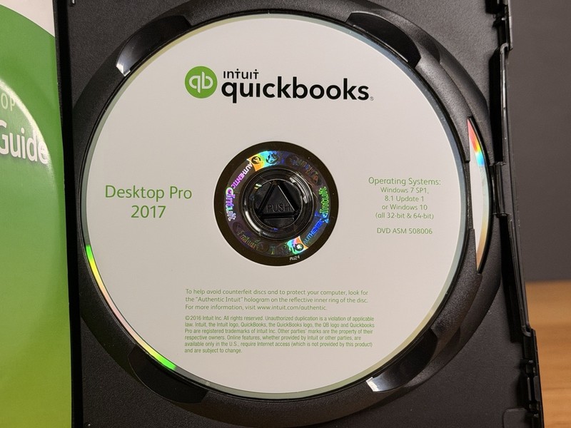 Quickbooks Desktop Pro 2017 Windows w/ VALIDATI0N CODE - NO SUBSCRIPT10N- TESTED gallery