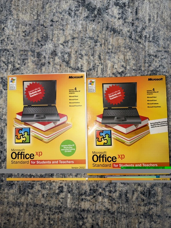 Microsoft Office XP Standard for Students and Teachers 2002 with Product Key