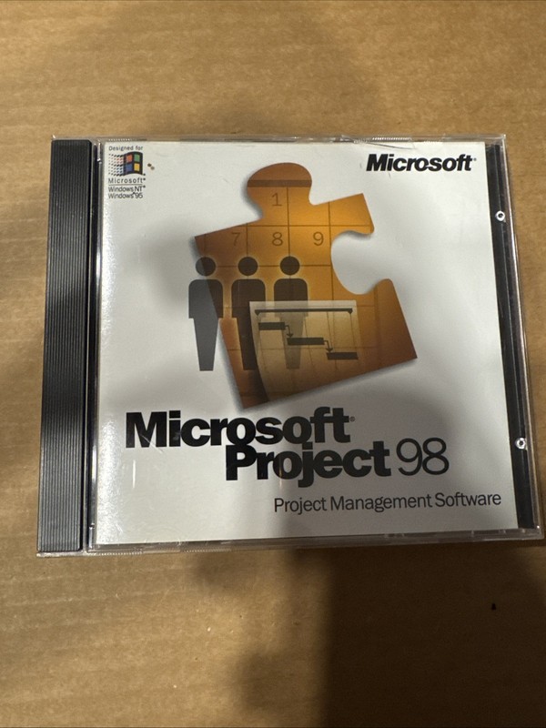 Microsoft Project 98 With Key