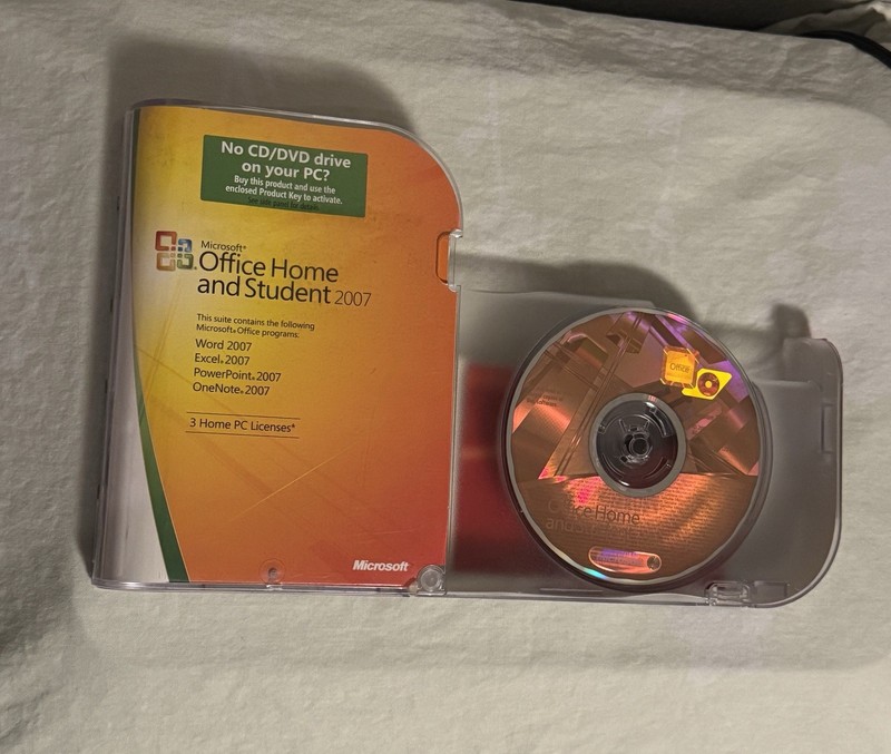 AS-IS Microsoft Office 2007 Home and Student w/ Product Key - Excel, Word, Ppt gallery