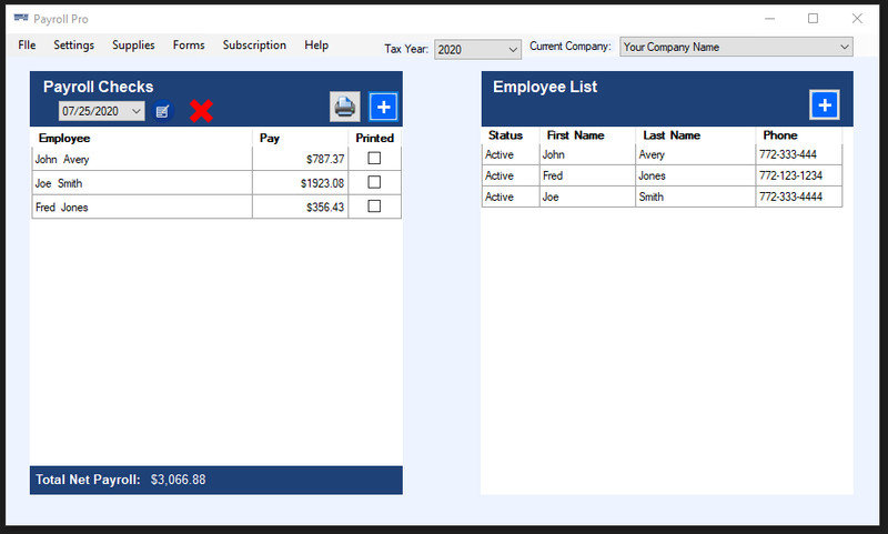 Payroll PRO software for Windows 10 /11- CD- Includes 12 month license gallery