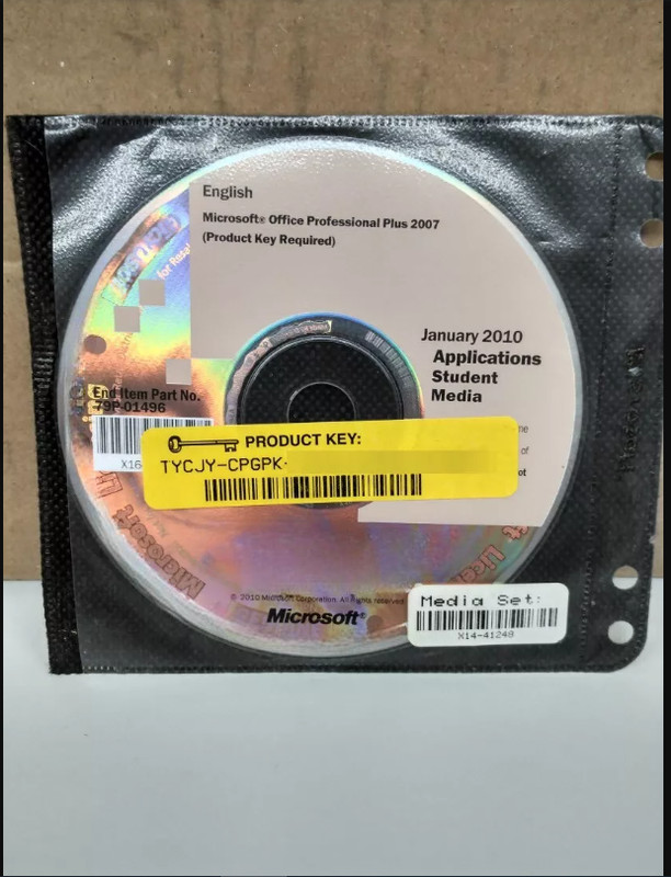 Office Professional 2007 And Key