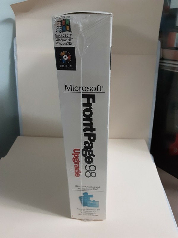 Microsoft Frontpage 98 UPGRADE _ CD-ROM_Retail Box gallery