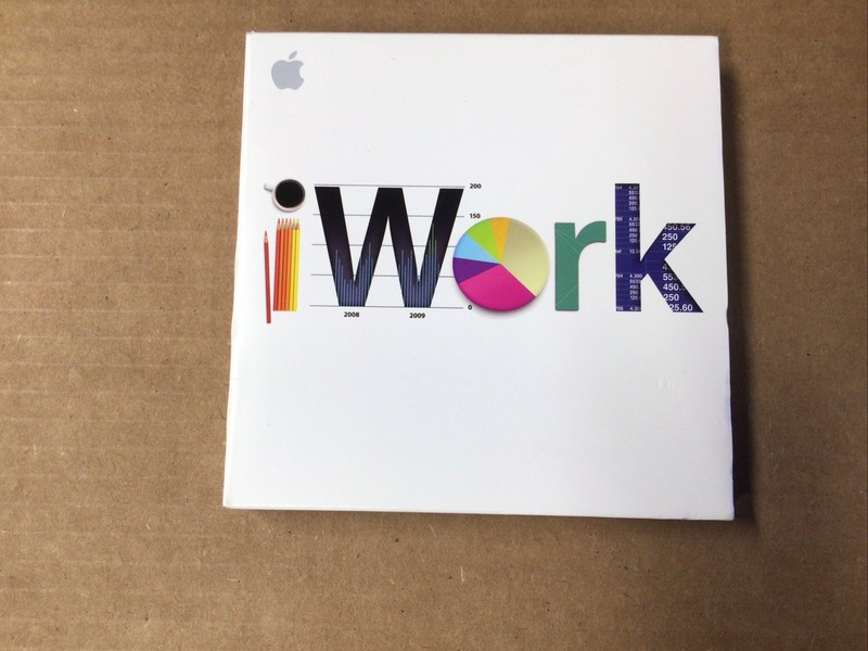 iWork ’09 Apple Office Productivity Suite Software MB942Z/A Mac Universal,IW-01