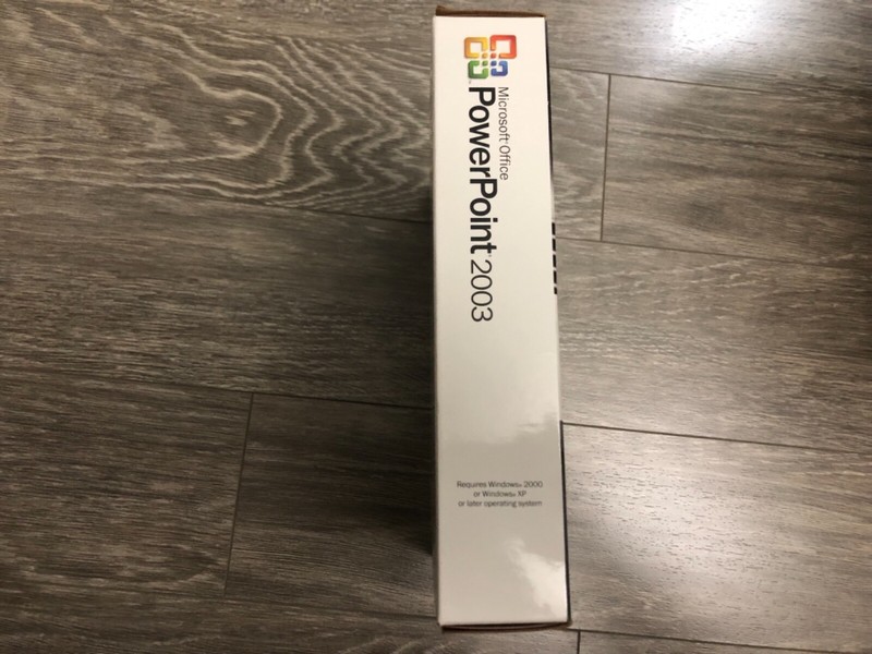 Microsoft PowerPoint 2003 Boxed Factory Sealed gallery
