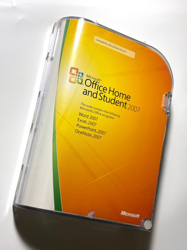 Microsoft Office 2007 Home and Student w/ Product Key – Excel Word PowerPoint