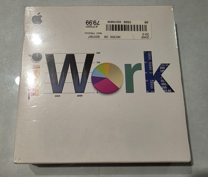 [NEW SEALED] Apple iWork ’09 Retail V9.0.3 Full Version MB942Z/A