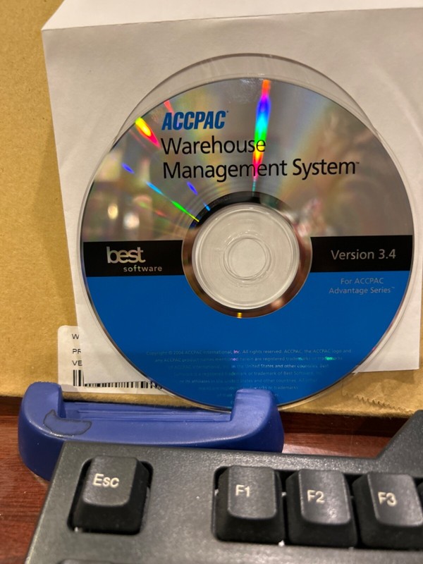 BRAND NEW ACCPAC Accounting Advantage Series Warehouse Management System v3.4 gallery