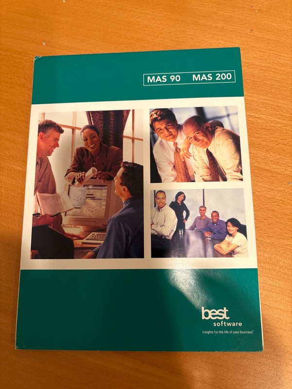 New Sage MAS90 4.0, Upgrade Version. Crystal Reports, Docs, CDs, Etc. Value+++
