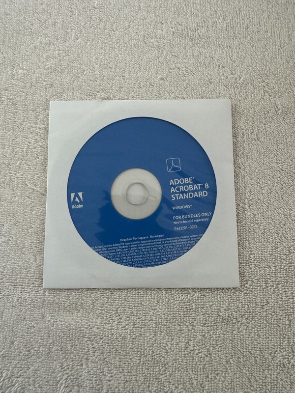 Adobe Acrobat 8 Standard for Windows New – NO SERIAL #!!!!