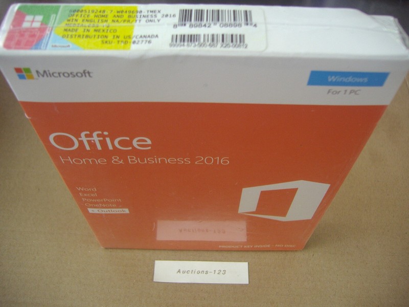 MICROSOFT OFFICE 2016 HOME and BUSINESS for WINDOWS FULL ENGLISH VERSION =NEW=