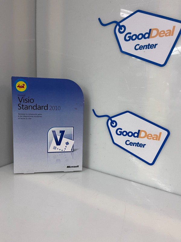 Microsoft Visio Standard 2010 Retail Box Full Version