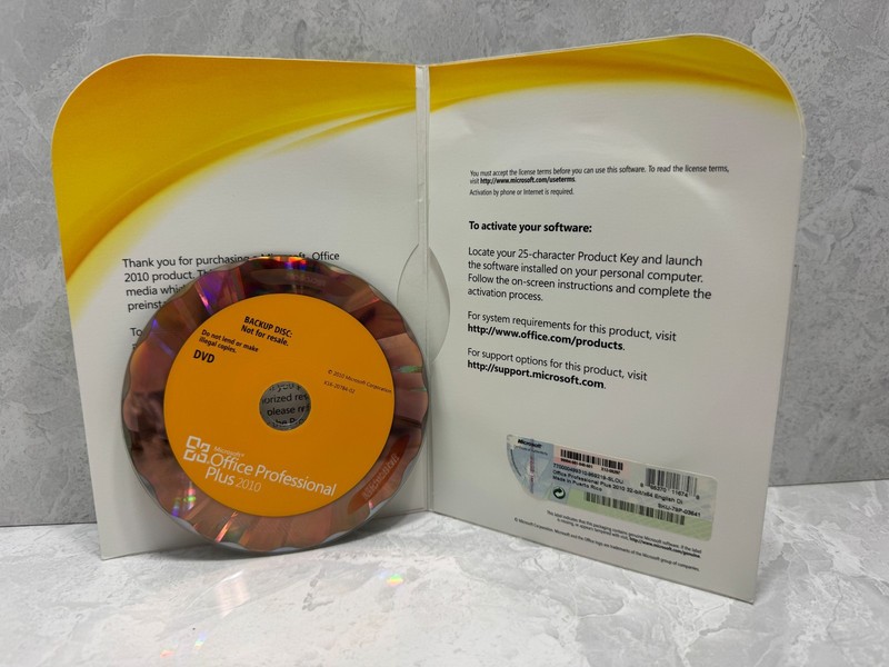 Microsoft Office Professional Plus 2010 English 32/64-bit Backup Disc NO KEY gallery