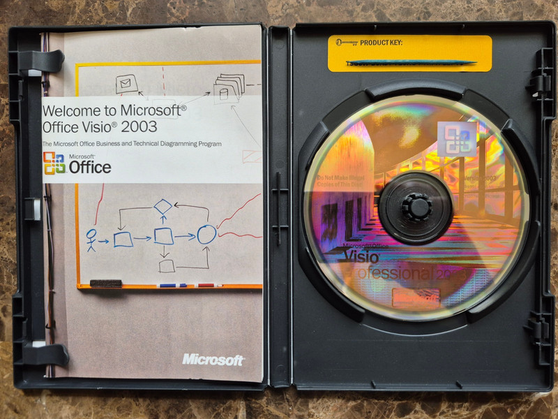 Microsoft Visio Professional 2007 Full Version With UPGRADE (Backup Disks) gallery
