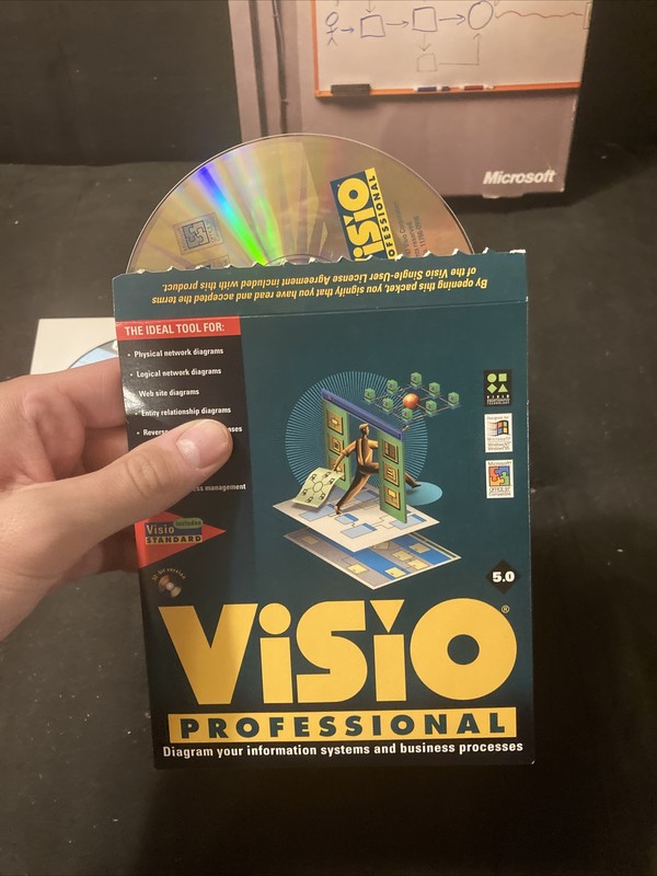 Microsoft Office Visio Professional 2003 in Original Box gallery
