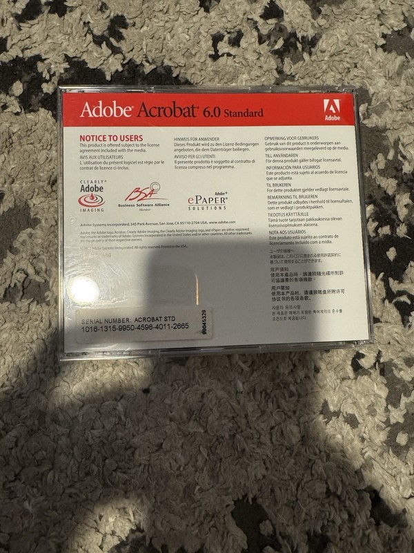 Adobe Acrobat 6.0 Standard for Windows with Serial Number gallery