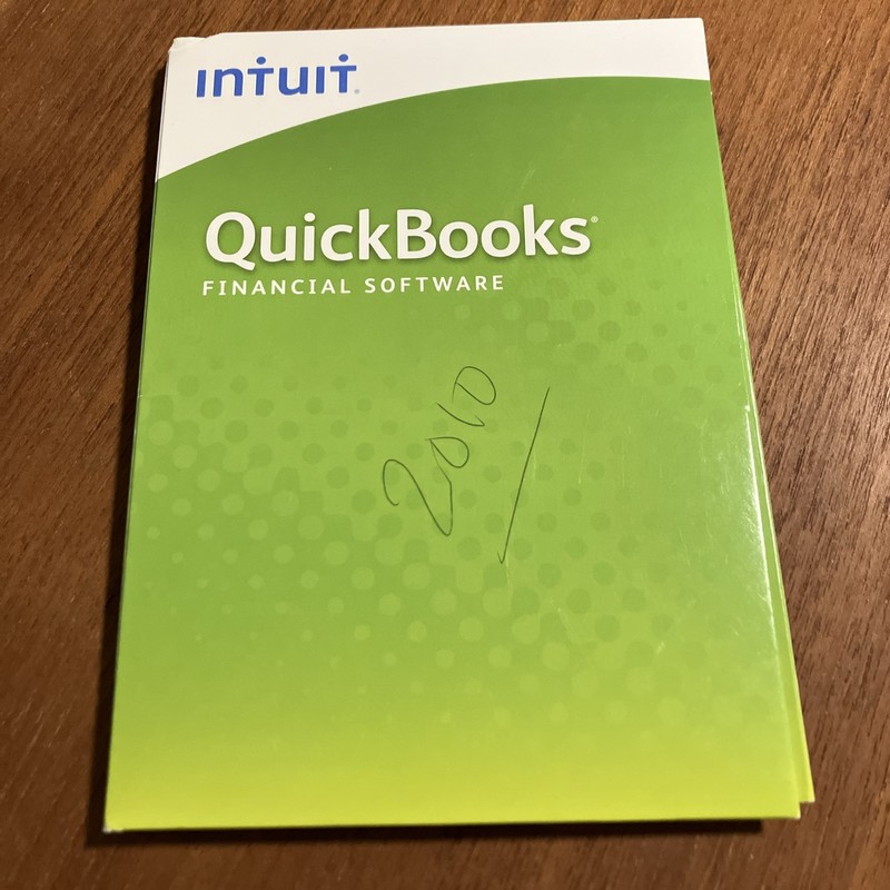 INTUIT QUICKBOOKS PRO 2010 FOR WINDOWS FULL RETAIL US VERSION (No Disc)