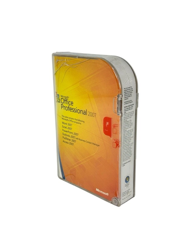 NEW Microsoft Office Professional 2007 Contains Word, Excel, Outlook, PowerPoint gallery