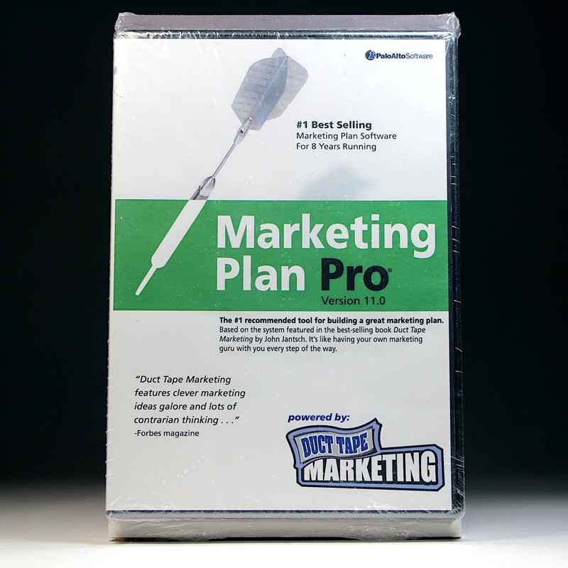 Duct Tape Marketing Plan Pro Palo Alto Software Version 11.0 Jantsch NEW SEALED