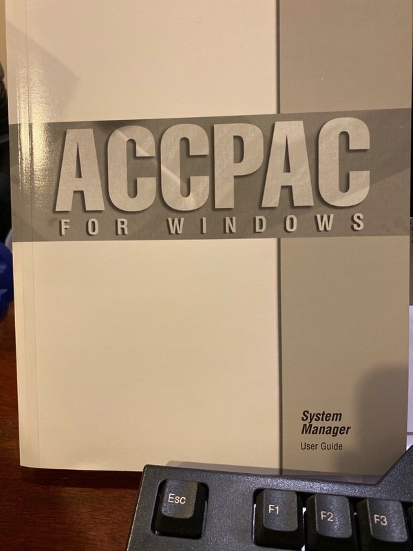 NEWACCPAC For Windows 3.0A System Manager with Crystal Info 5.0.CD+Key+Btreive. gallery