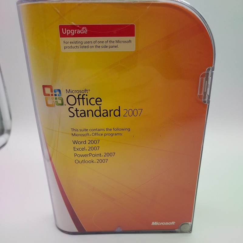 MICROSOFT OFFICE Standard Edition 2007 UPGRADE w/ Key number
