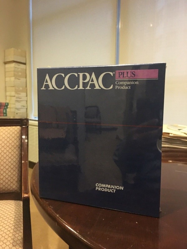 ACCPAC Plus Accounting Companion Product. Bonehead Payroll. NFR. Shrink Wrapped