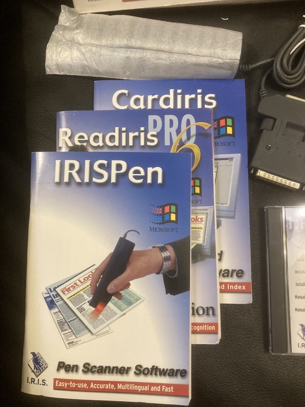 I.R.I.S. Irispen Digital Highlighter & Office Suite, complete in box gallery