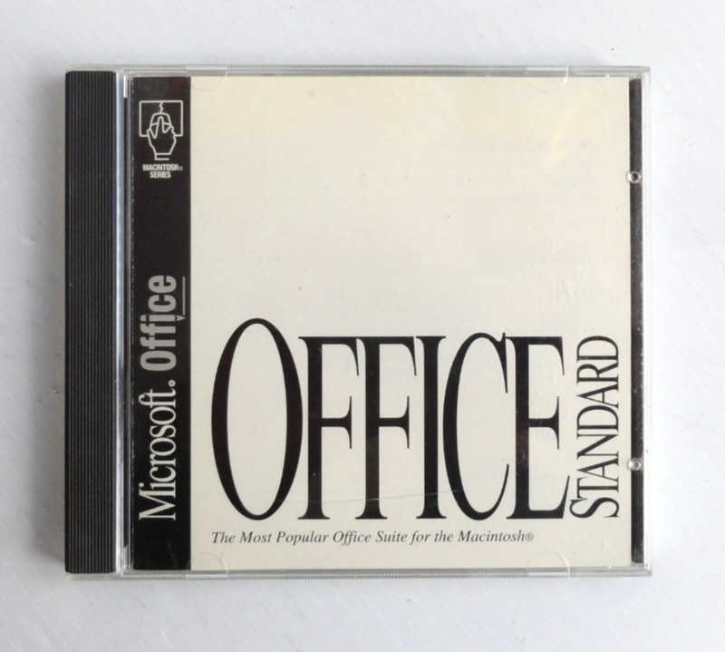 Microsoft Office 4.2.1a Standard For Macintosh
