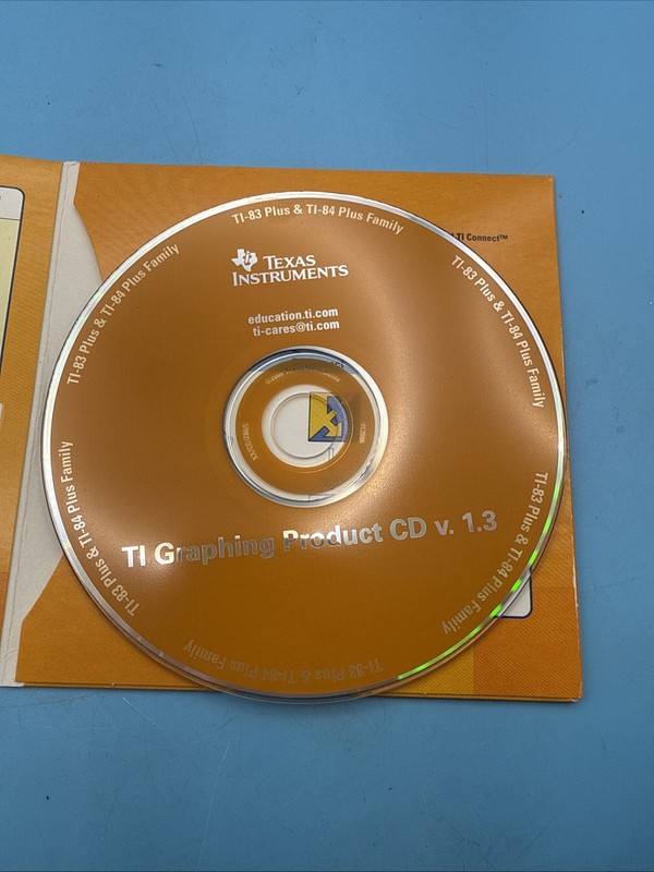 Texas Instruments TI Graphing Product CD v1.4 PC CD-ROM gallery